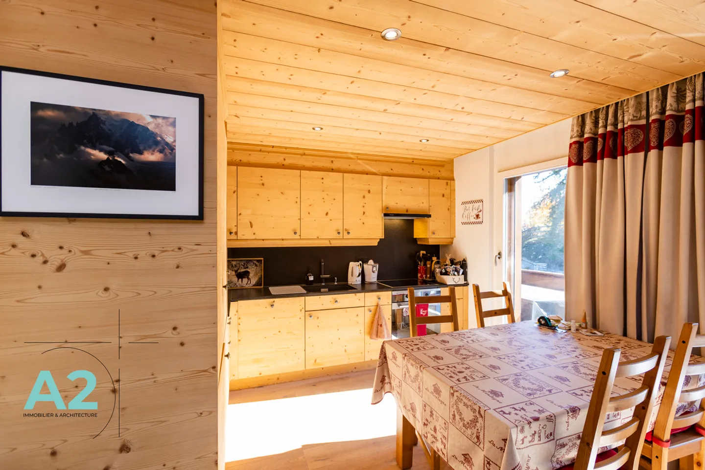 Appartement 4 pièces, exposé Sud en bordure du golf - Photo 3 sur 12