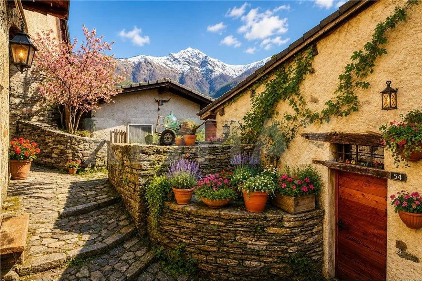 Rustico ristrutturato con cura a Indemini - Foto 1 di 10