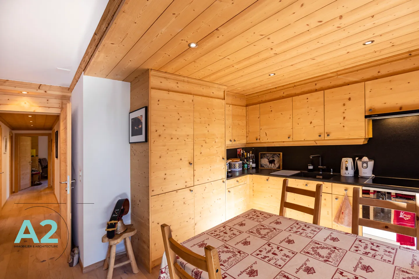 Appartement 4 pièces, exposé Sud en bordure du golf - Photo 4 sur 12