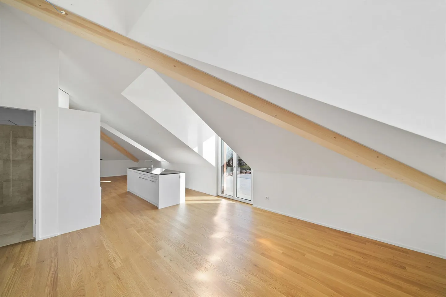 Appartement sous les combles 3 1/2 pièces - Nouvelle construction au bord du lac de Constance, connecté à la nature, moderne - Photo 9 sur 23