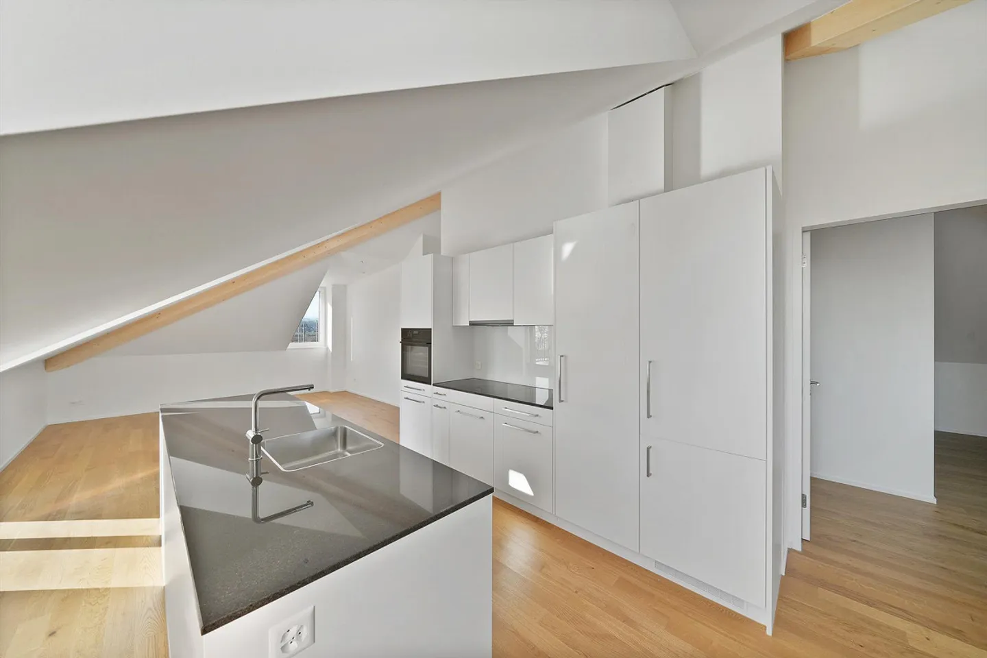 Appartement sous les combles 3 1/2 pièces - Nouvelle construction au bord du lac de Constance, connecté à la nature, moderne - Photo 12 sur 23