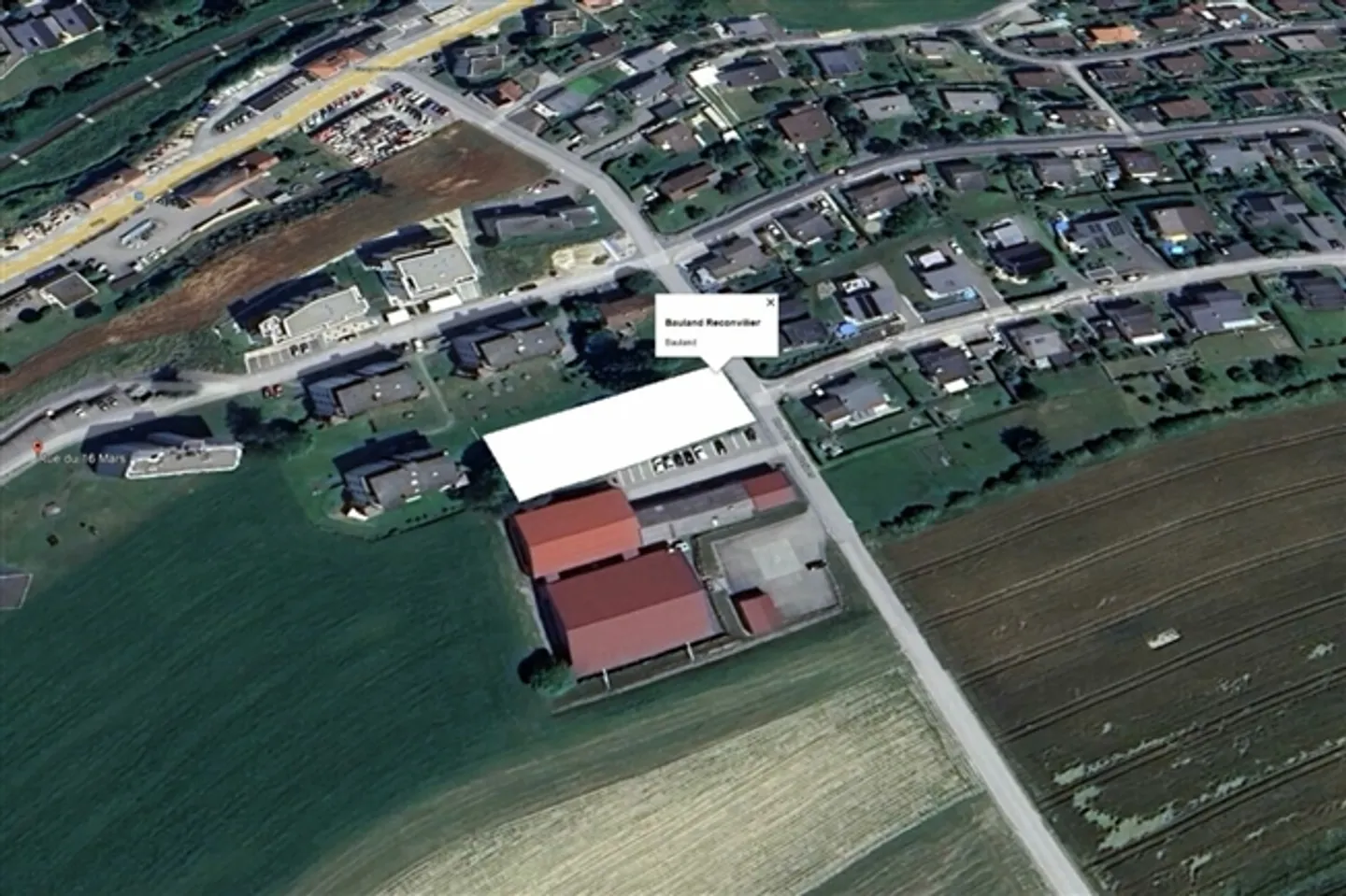 «Attraktives Baugrundstück mit bewilligtem Projekt für 11 moderne Wohnungen in Reconvilier (Berner Jura)» - Foto 9 von 13