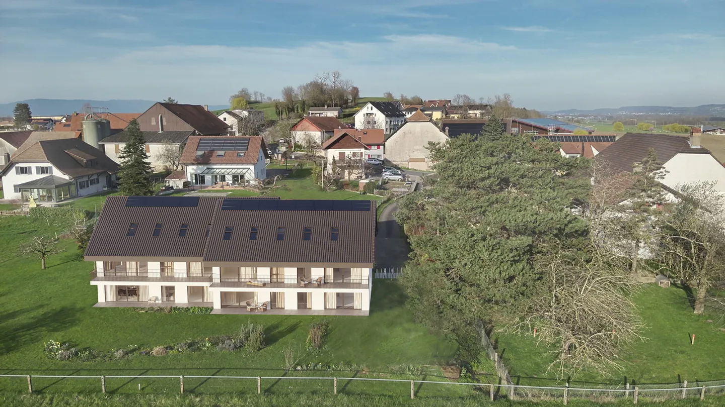 Estavayer / Frasses Appartamento al piano giardino di 3,5 locali Cantiere aperto! - Foto 1 di 8