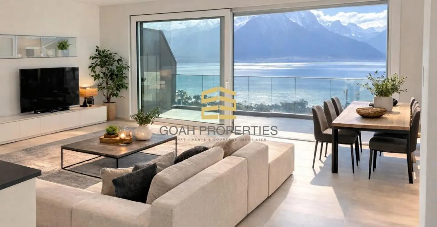 Appartement avec vue sur le lac - Photo 1 sur 2