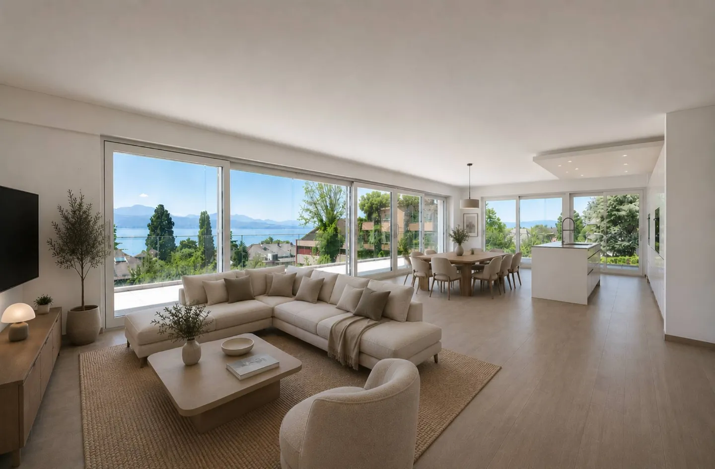 An extraordinary apartment in the heart of Chamblandes - Photo 2 of 7