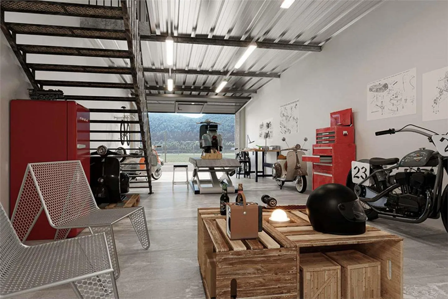 Customizable two-level box in a strategic location - Photo 1 of 13
