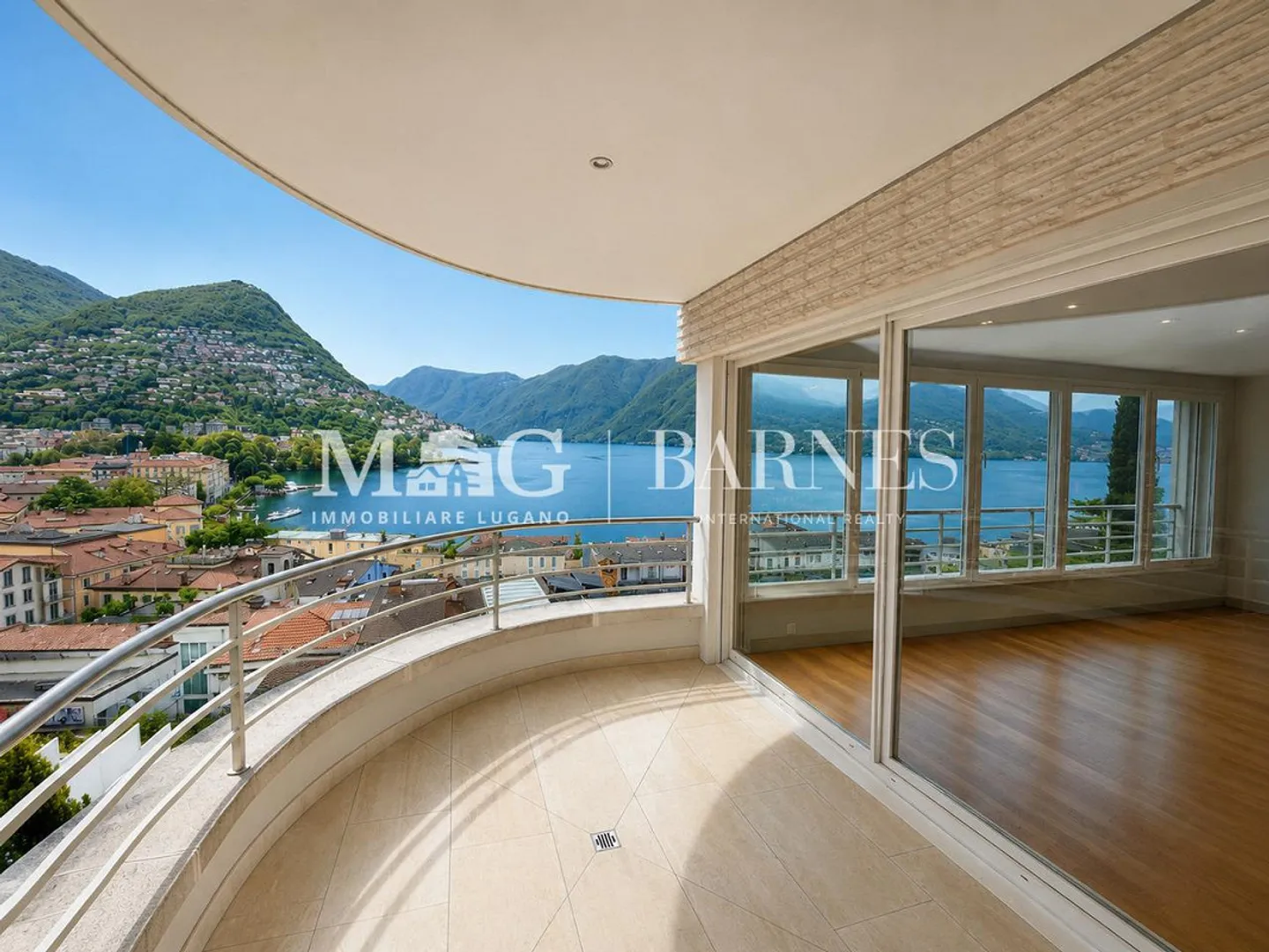 Lugano Centro: Central apartment with stunning lake view, 4.5 rooms - Photo 5 of 6