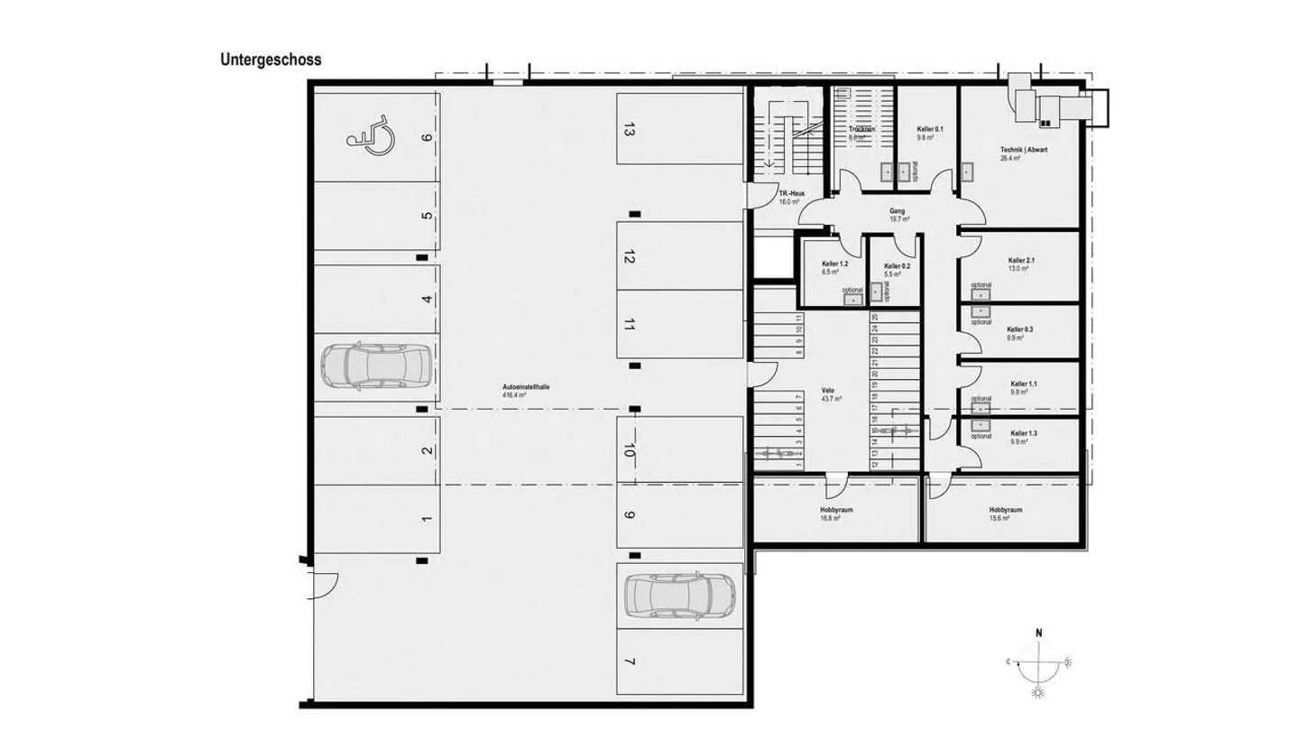 Near the Old Town: Top 3.5-Room Garden Apartment! Quiet & yet central - Photo 8 of 10