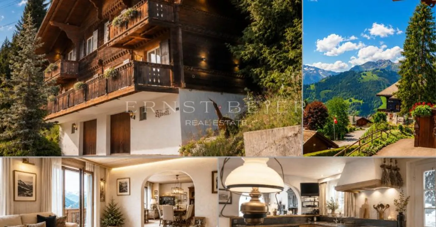 Exceptional chalet at the gates of Gstaad - Photo 1 of 8