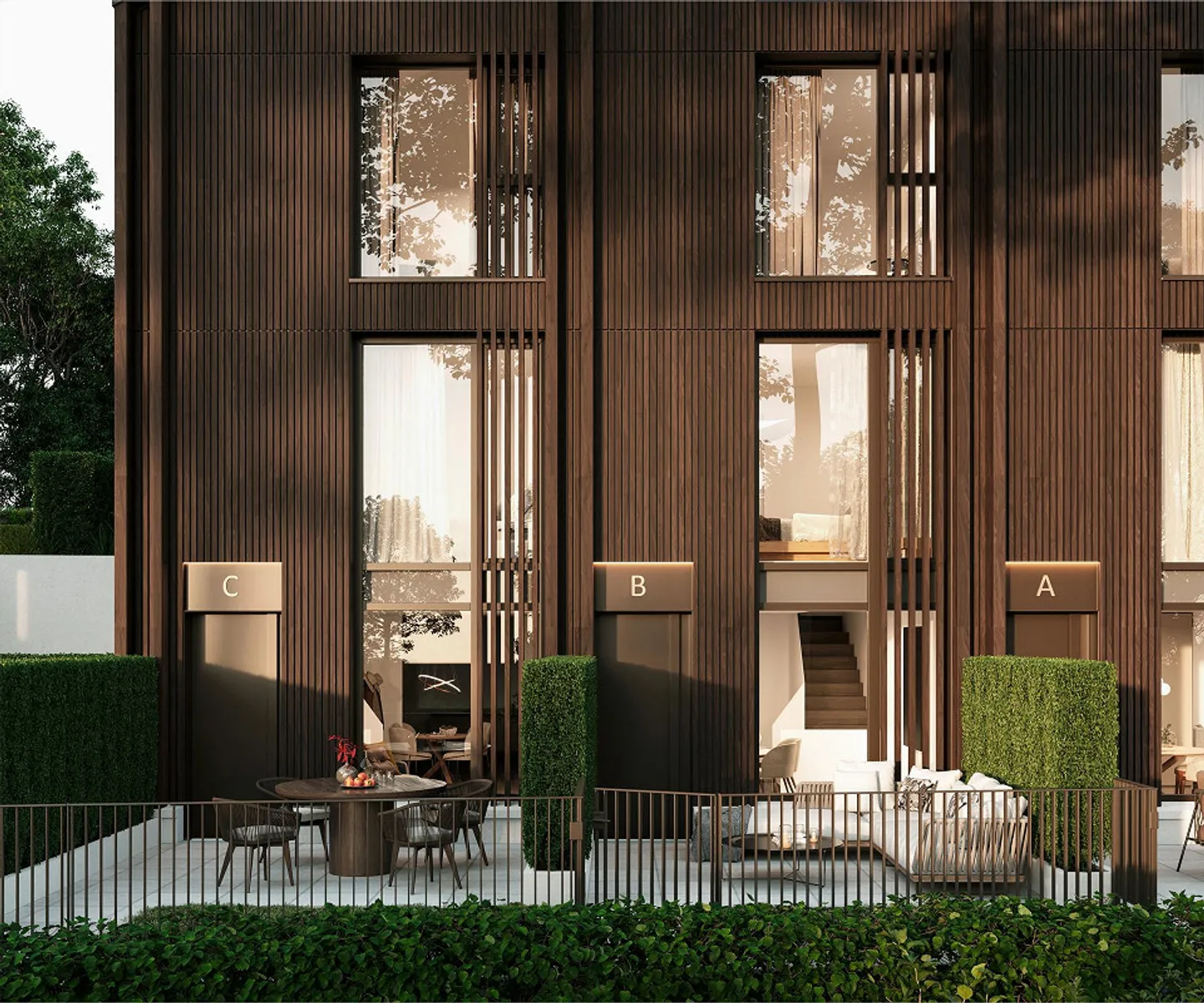 Newly Built Townhouse: Stylish Home with Rural Charm - Photo 1 of 4