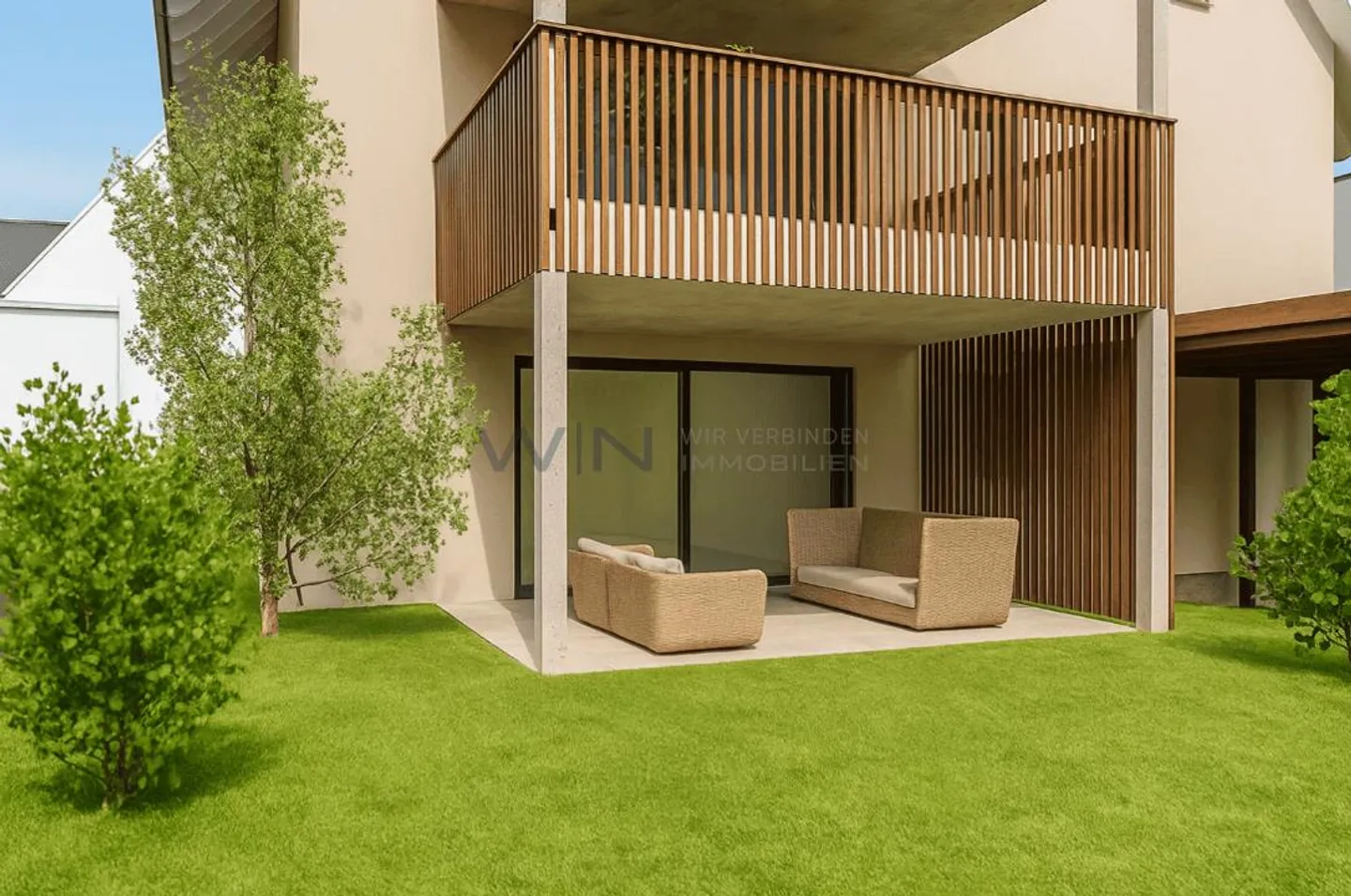 Zentrum-Grün: 3.5 Zimmer-Neubau - Foto 2 di 13