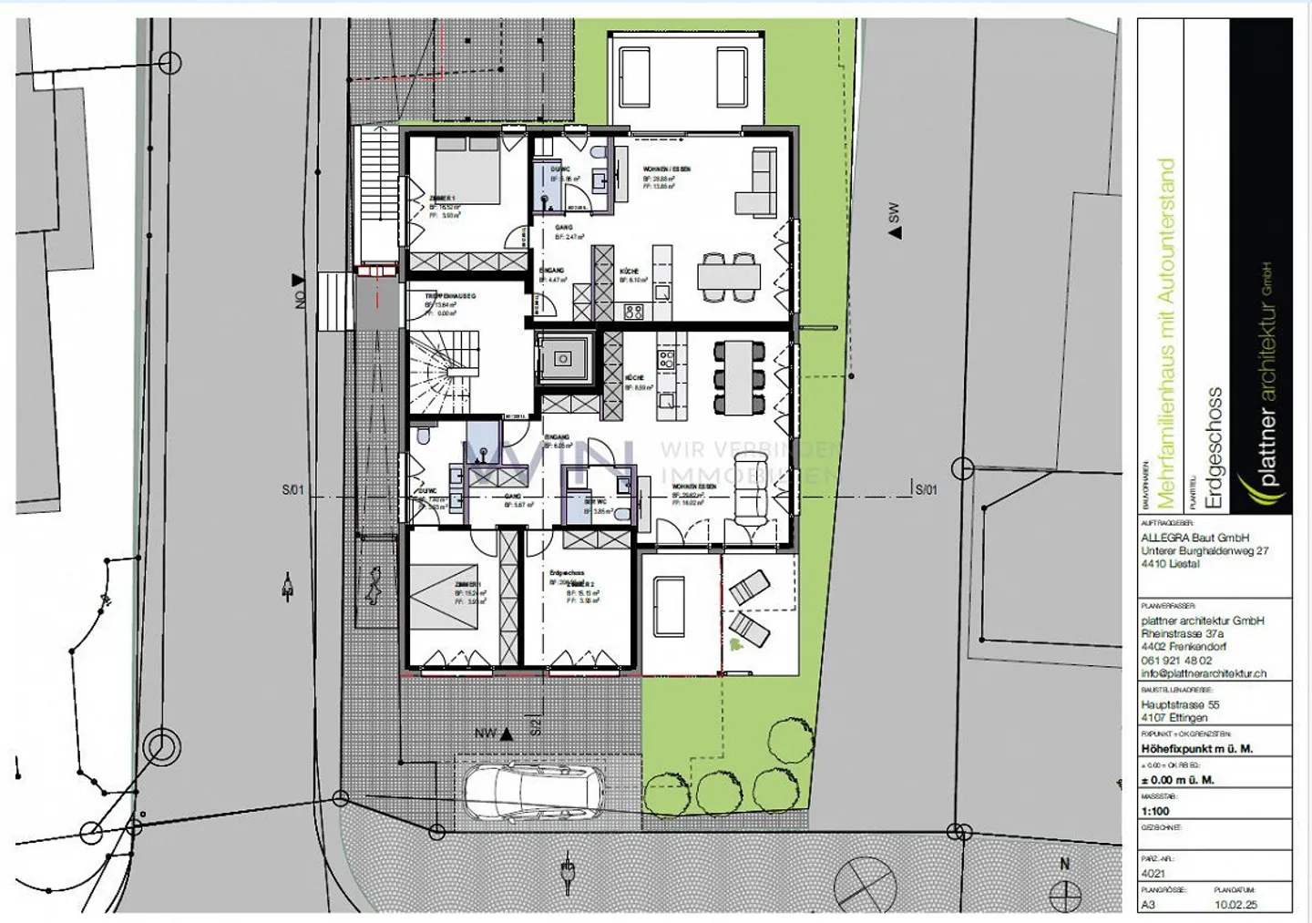 Zentrum-Grün: 3.5 Zimmer-Neubau - Foto 13 di 13