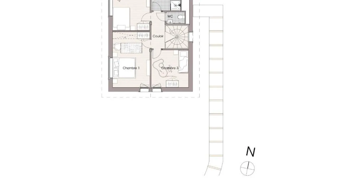 Vercorin - "Roc d'Orzival A" | Two chalets in primary residence with garage-boxes - Photo 6 of 11
