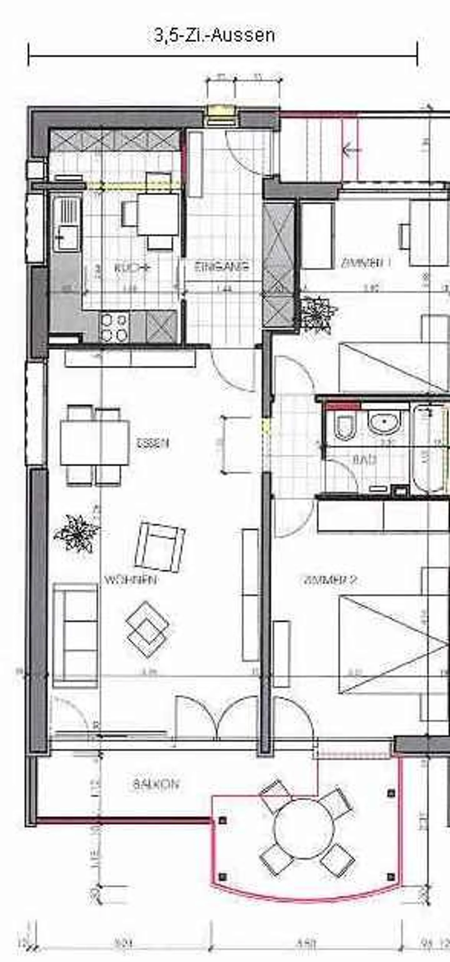 Bel appartement central avec un grand balcon ensoleillé - Photo 9 sur 9