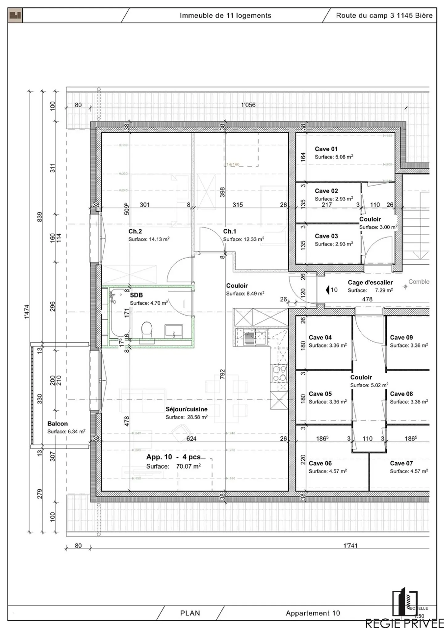 3.5-room apartment on the 3rd floor - Photo 6 of 6