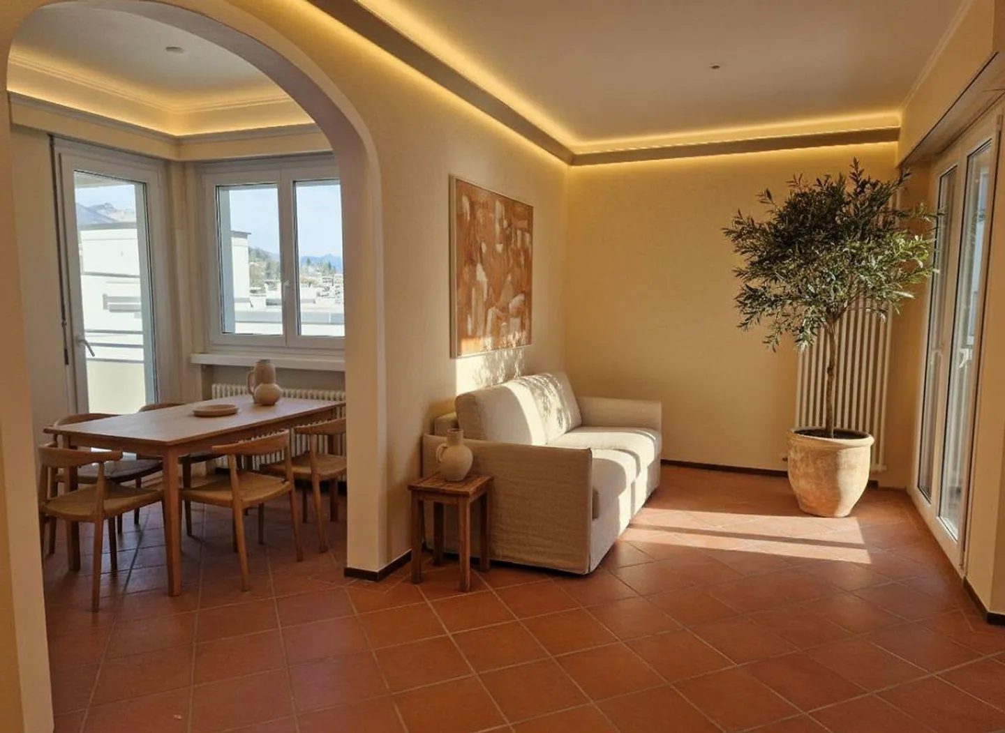 Luxuriöse Attika mit Panoramablick - Foto 2 von 30