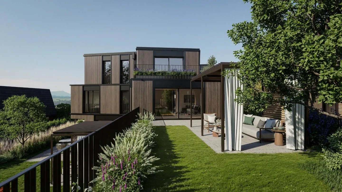 Nouveau projet de construction SATO : appartement de jardin 4.5 pièces - Photo 1 sur 10