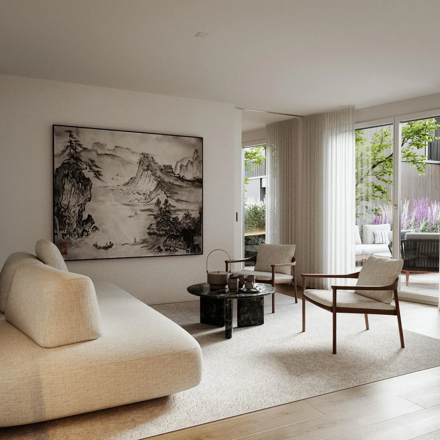 Nouveau projet de construction SATO : appartement de jardin 4.5 pièces - Photo 7 sur 10