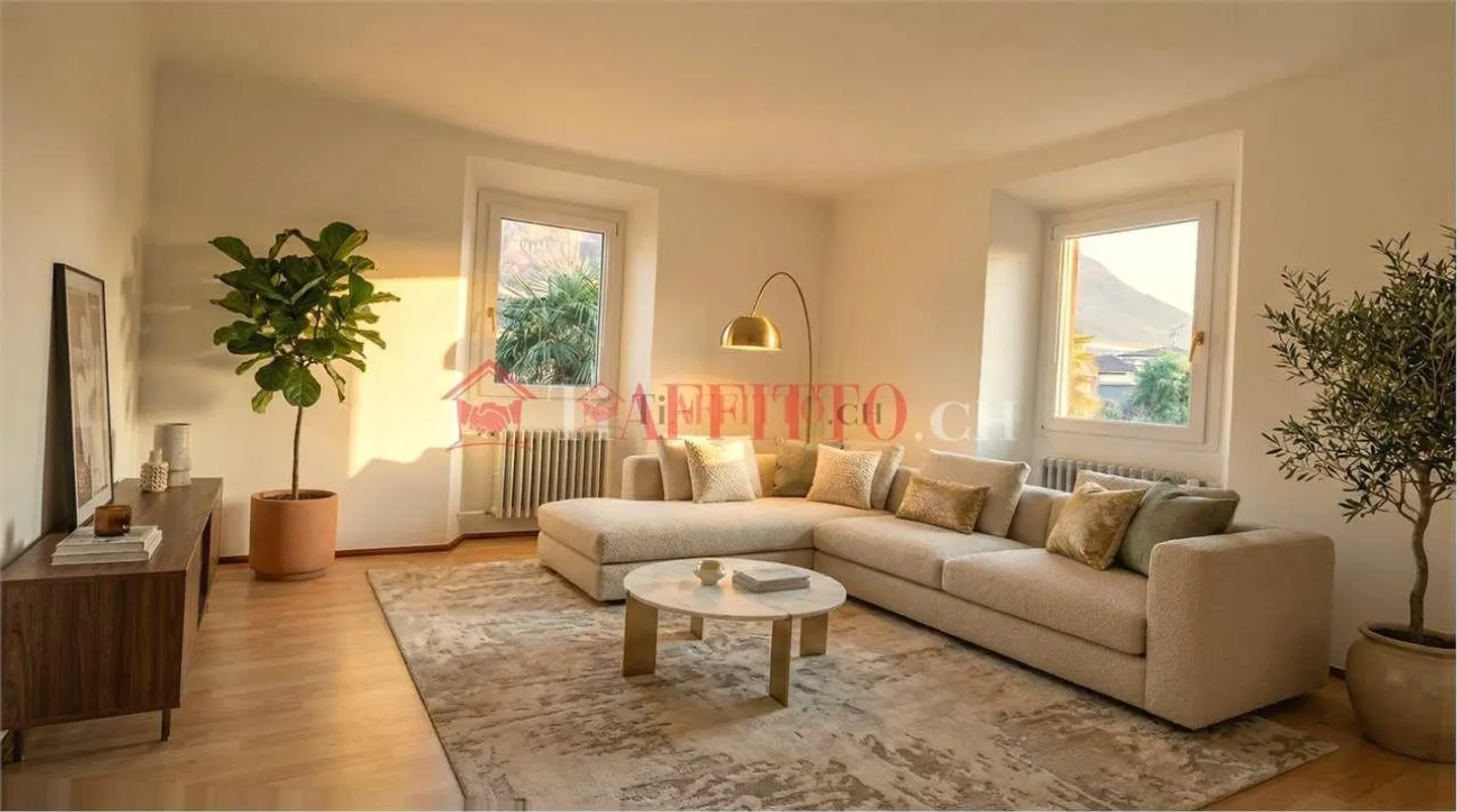 HELL 3.5 ZIMMER IN RIVA SAN VITALE - Foto 1 von 5