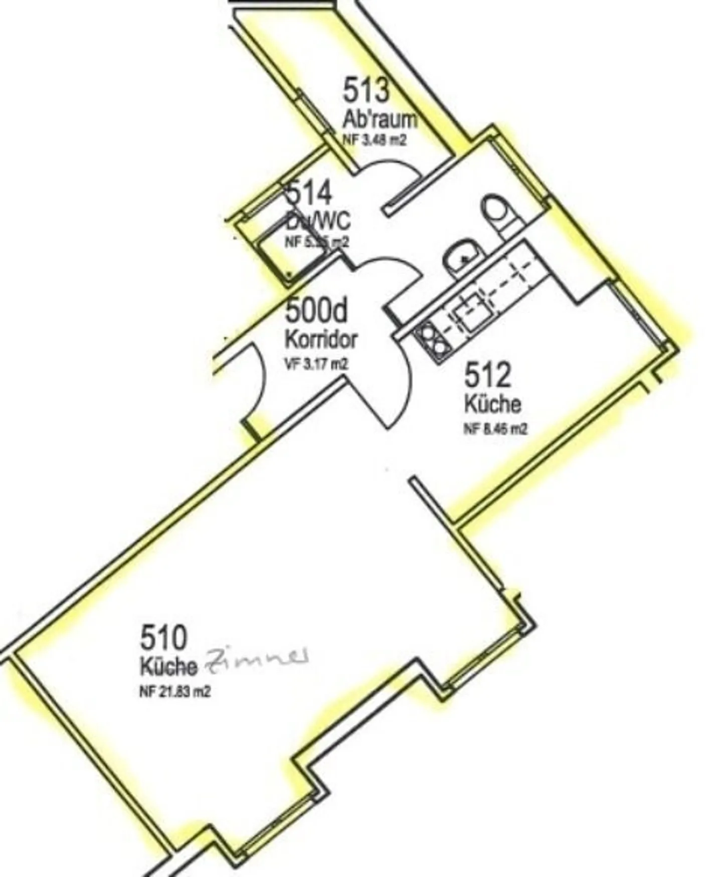 Appartamento 1 ½ locali, 9000 St. Gallen - Foto 5 di 5