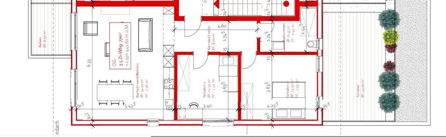 Appartamento di 3 stanze in affitto - Foto 10 di 10