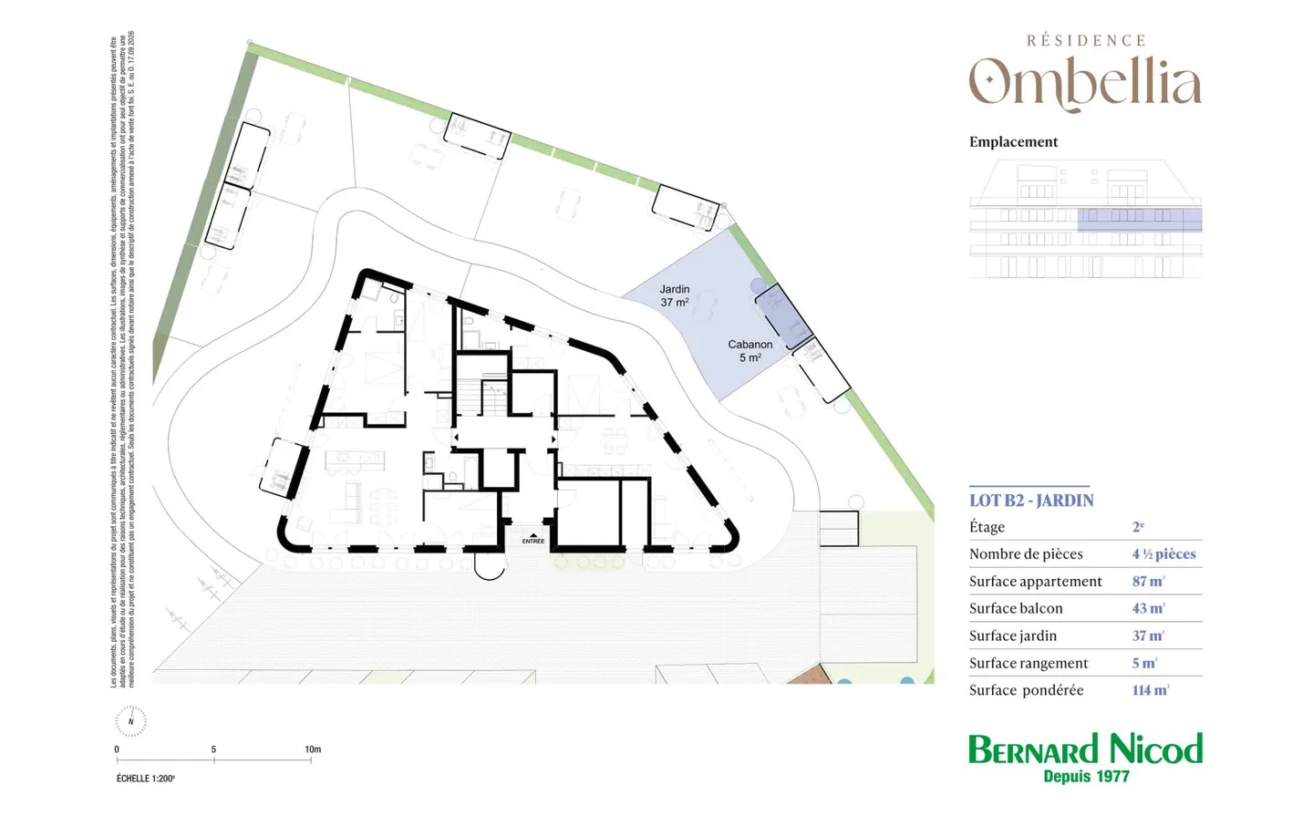 New promotion Spacious 4.5-room apartment on the 2nd floor with private garden on the ground floor. - Photo 4 of 6