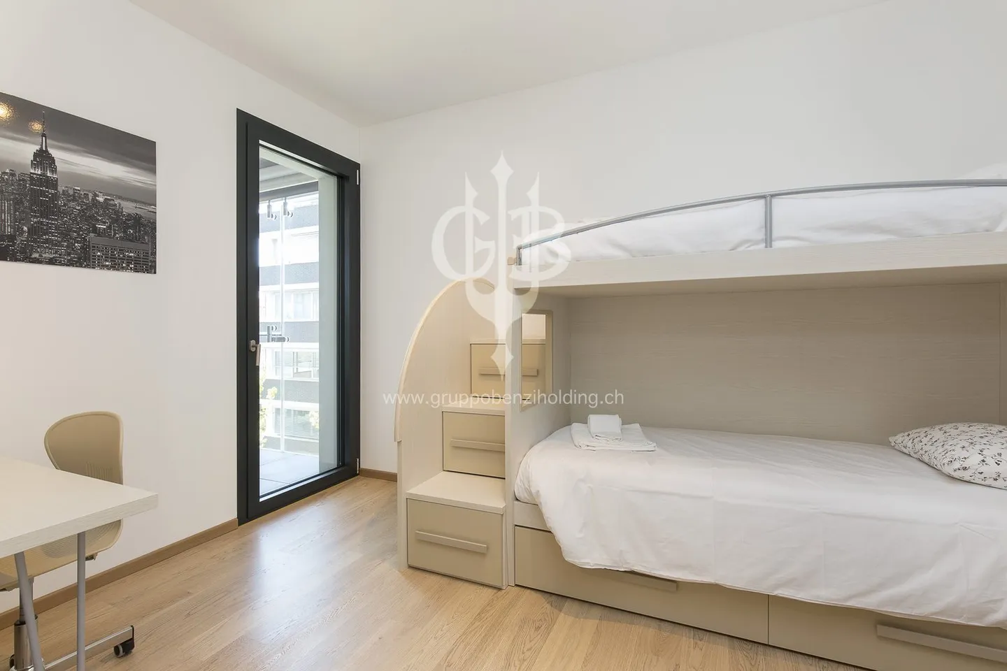 Zentrales 3,5-Zimmer-Apartment in Lugano - Foto 10 von 19