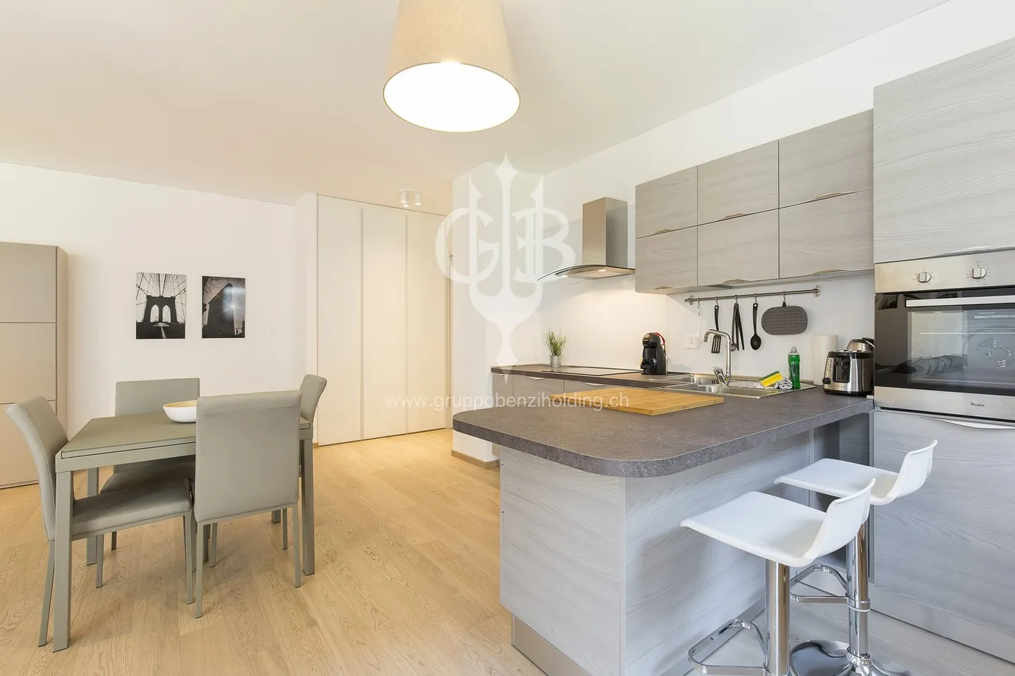 Zentrales 3,5-Zimmer-Apartment in Lugano - Foto 16 von 19