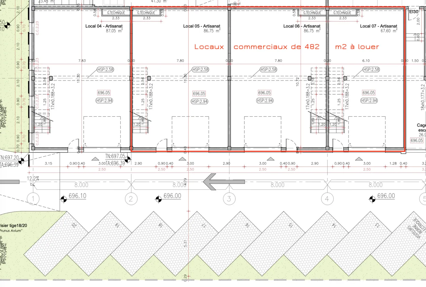 Atelier à louer - Photo 3 sur 8