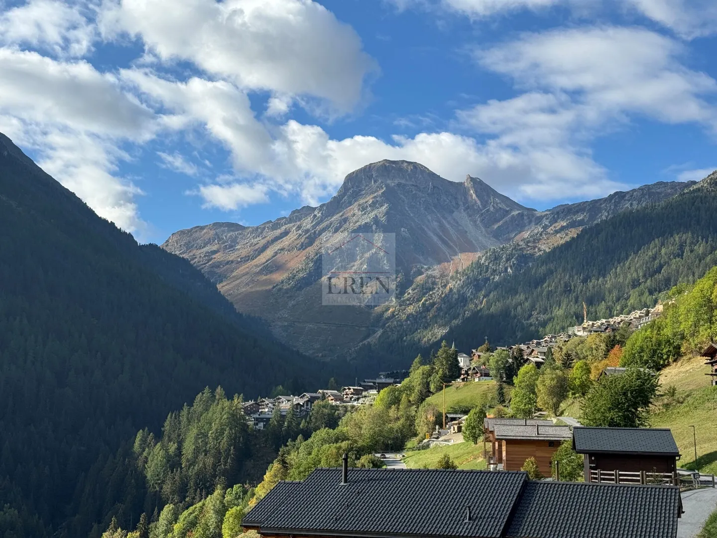 Wunderschönes Baugrundstück mit Blick auf die Berge und Sonne in Grimentz - Foto 4 von 7