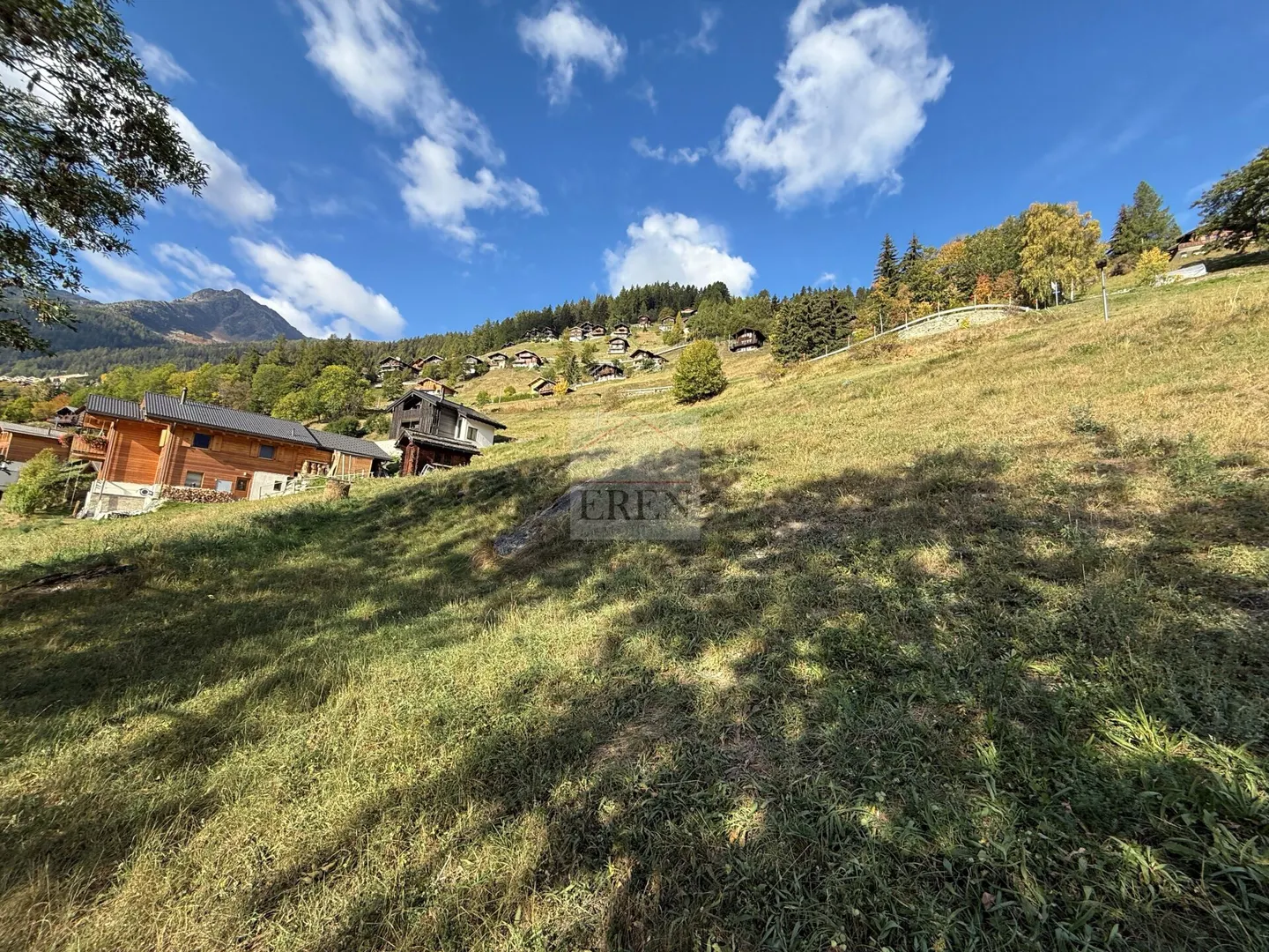 Wunderschönes Baugrundstück mit Blick auf die Berge und Sonne in Grimentz - Foto 6 von 7