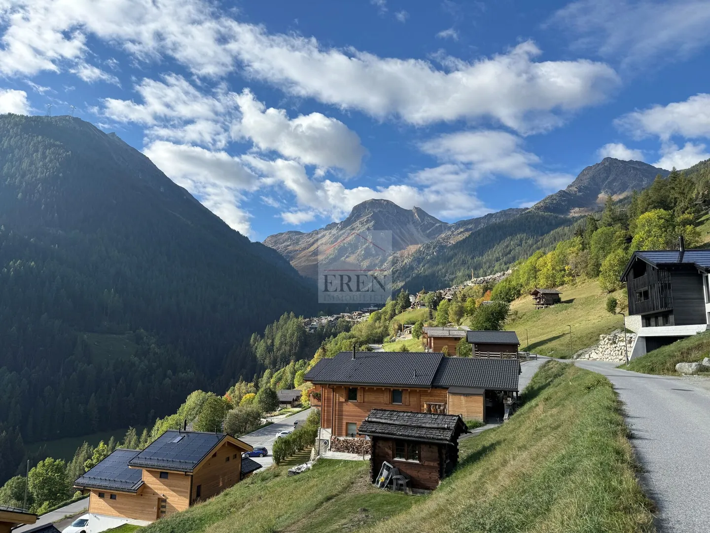 Wunderschönes Baugrundstück mit Blick auf die Berge und Sonne in Grimentz - Foto 7 von 7