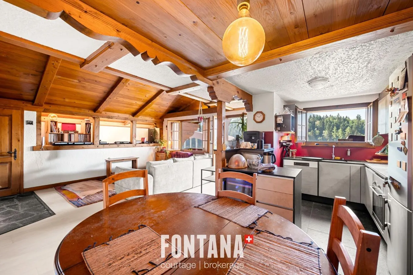 Duplex in Leysin mit Balkon - Foto 5 von 13