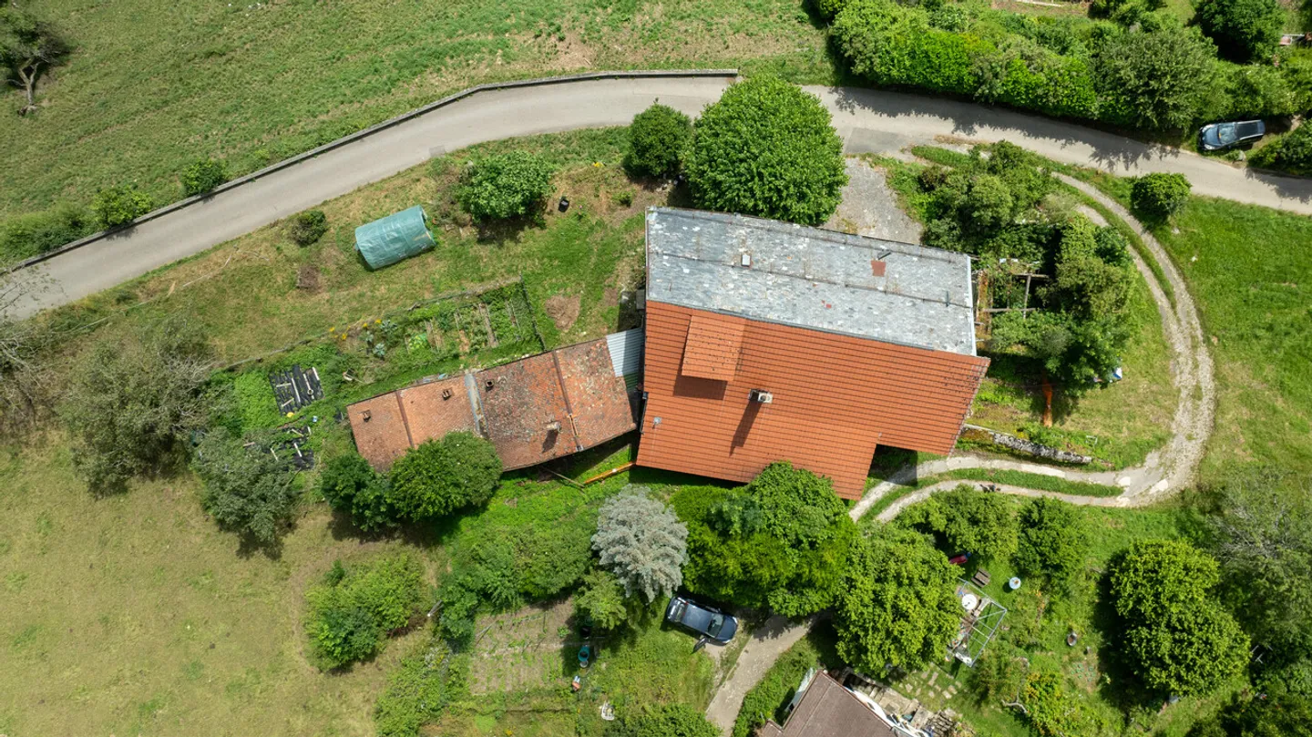 Fattoria da ristrutturare, vista panoramica sul lago - Chardonne - Foto 2 di 5