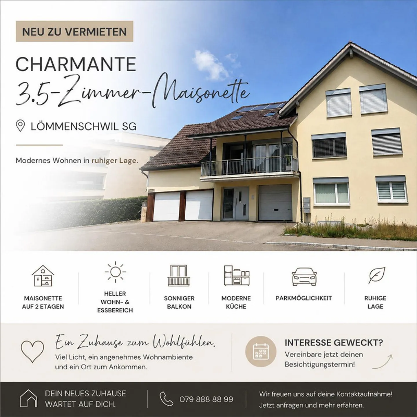 Appartamento duplex di 3,5 stanze - Foto 1 di 9