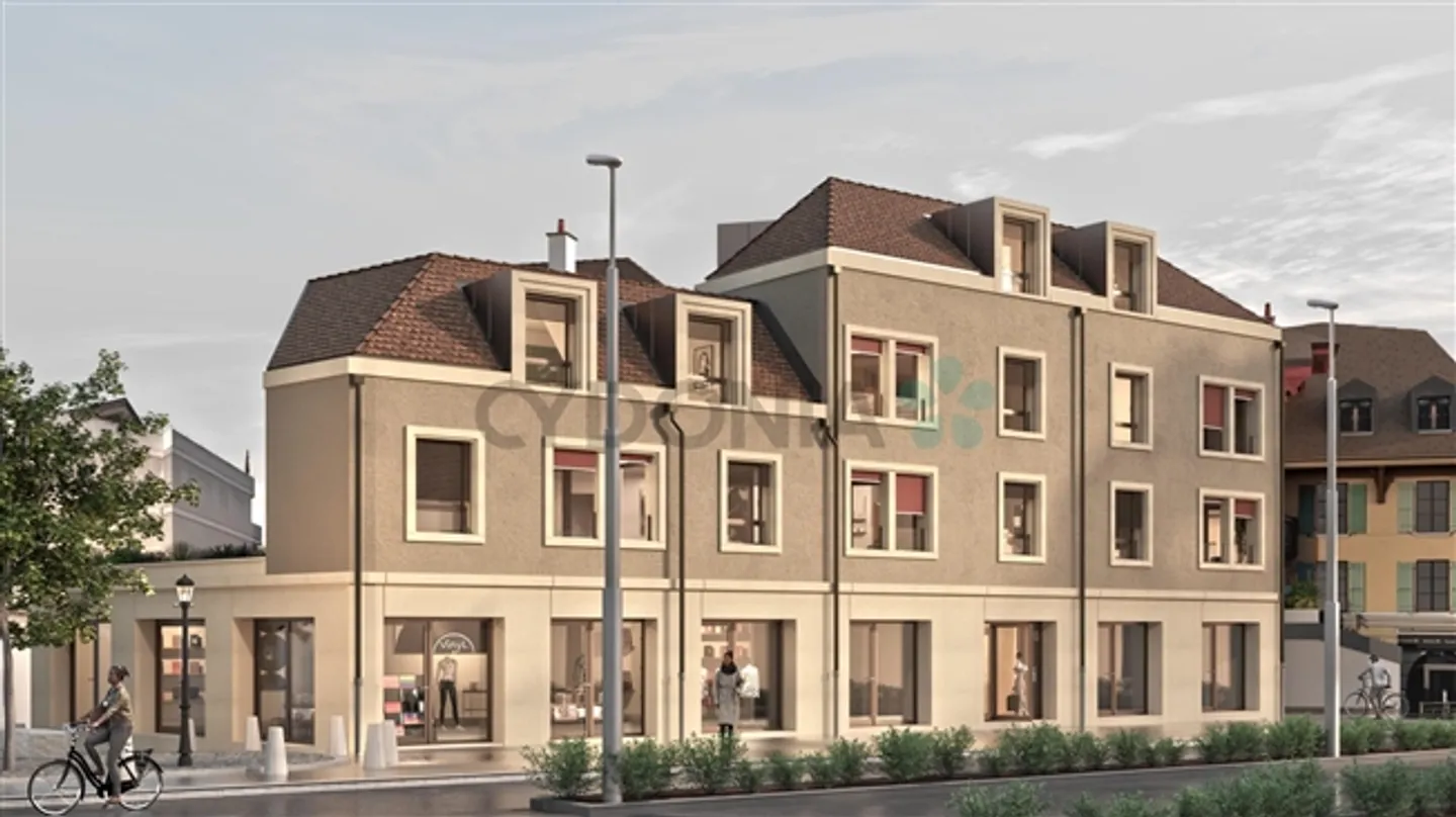 IN VENDITA - NUOVO APPARTAMENTO DI 5 STANZE DI 115 M² CON LOGGIA A CHÊNE-BOURG - Foto 2 di 3