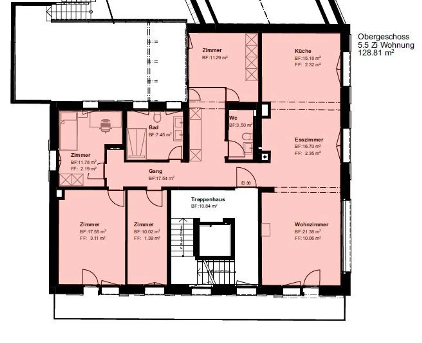 Renovierte Wohnung in Alpnach - Foto 5 von 6