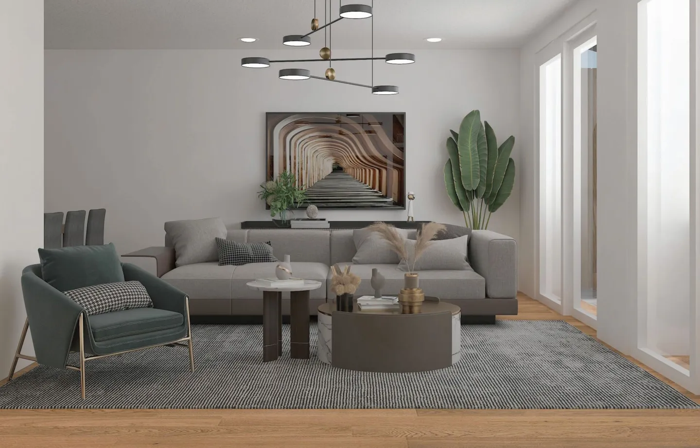 Casa di mezzo di 5 stanze di nuova costruzione - Foto 4 di 4