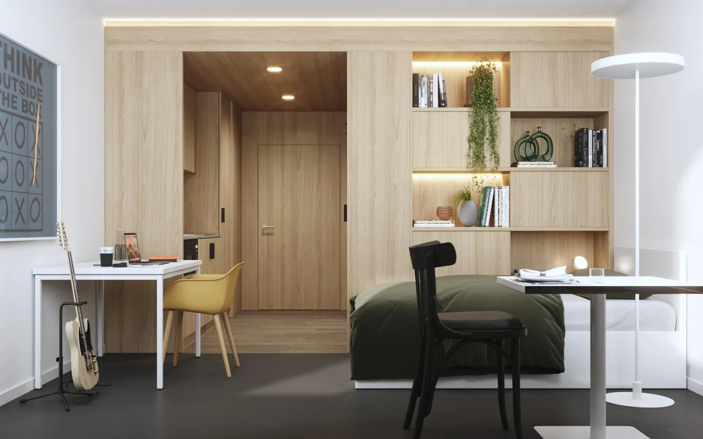 New furnished 2-room apartment of about 30m2 - Photo 1 of 12