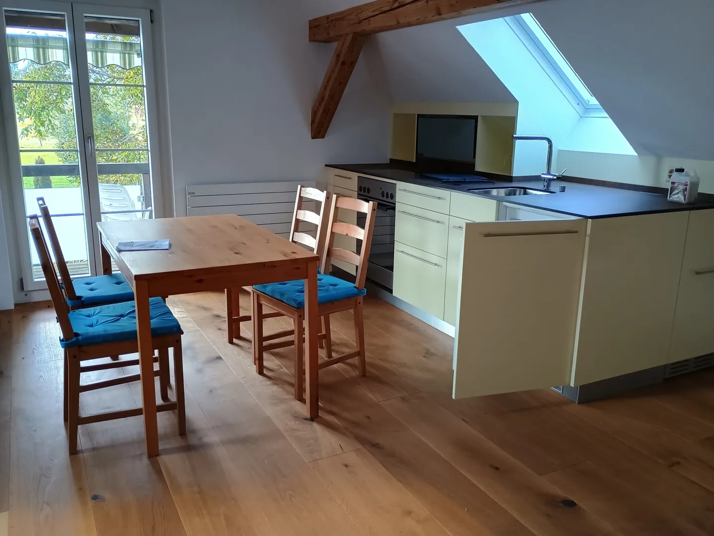 APPARTEMENT 1 PIÈCE À MATTSTETTEN (BE), MEUBLÉ, TEMPORAIRE - Photo 2 sur 6