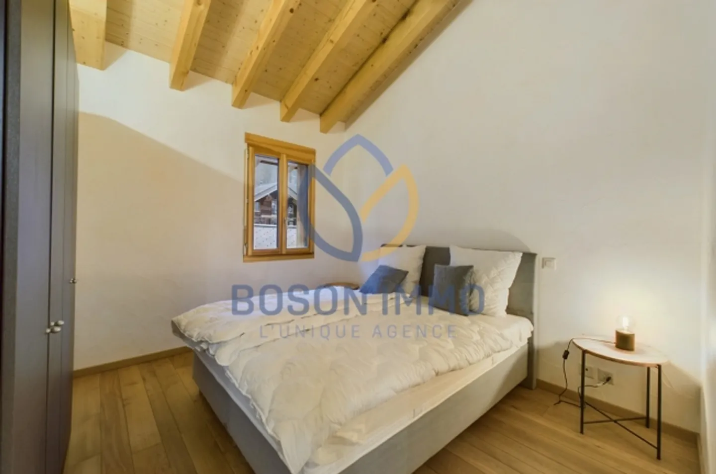 Bright Attic in Les Marécottes with Gallery and View of the Alps! - Photo 9 of 15