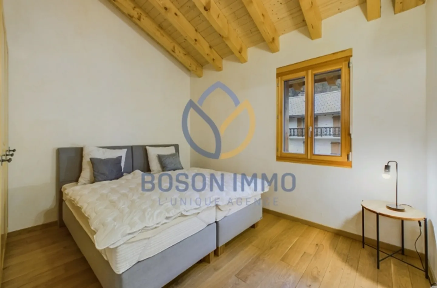 Bright Attic in Les Marécottes with Gallery and View of the Alps! - Photo 8 of 15