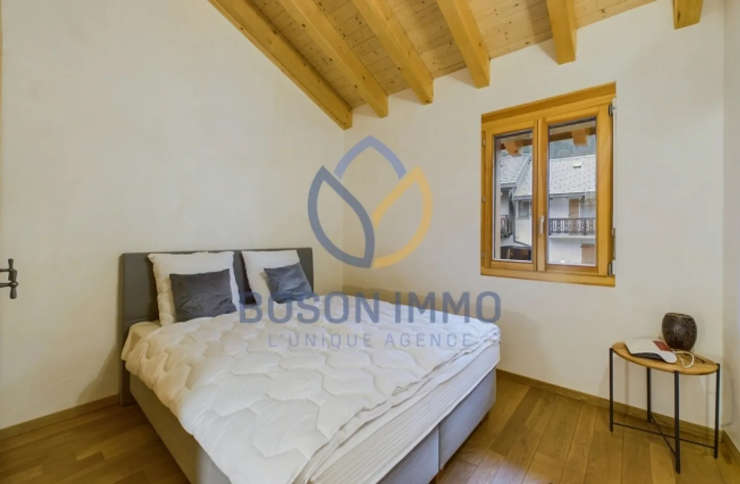 Bright Attic in Les Marécottes with Gallery and View of the Alps! - Photo 10 of 15