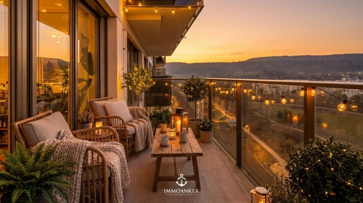 Stilvolle Wohnung mit Terrasse - Foto 1 von 13