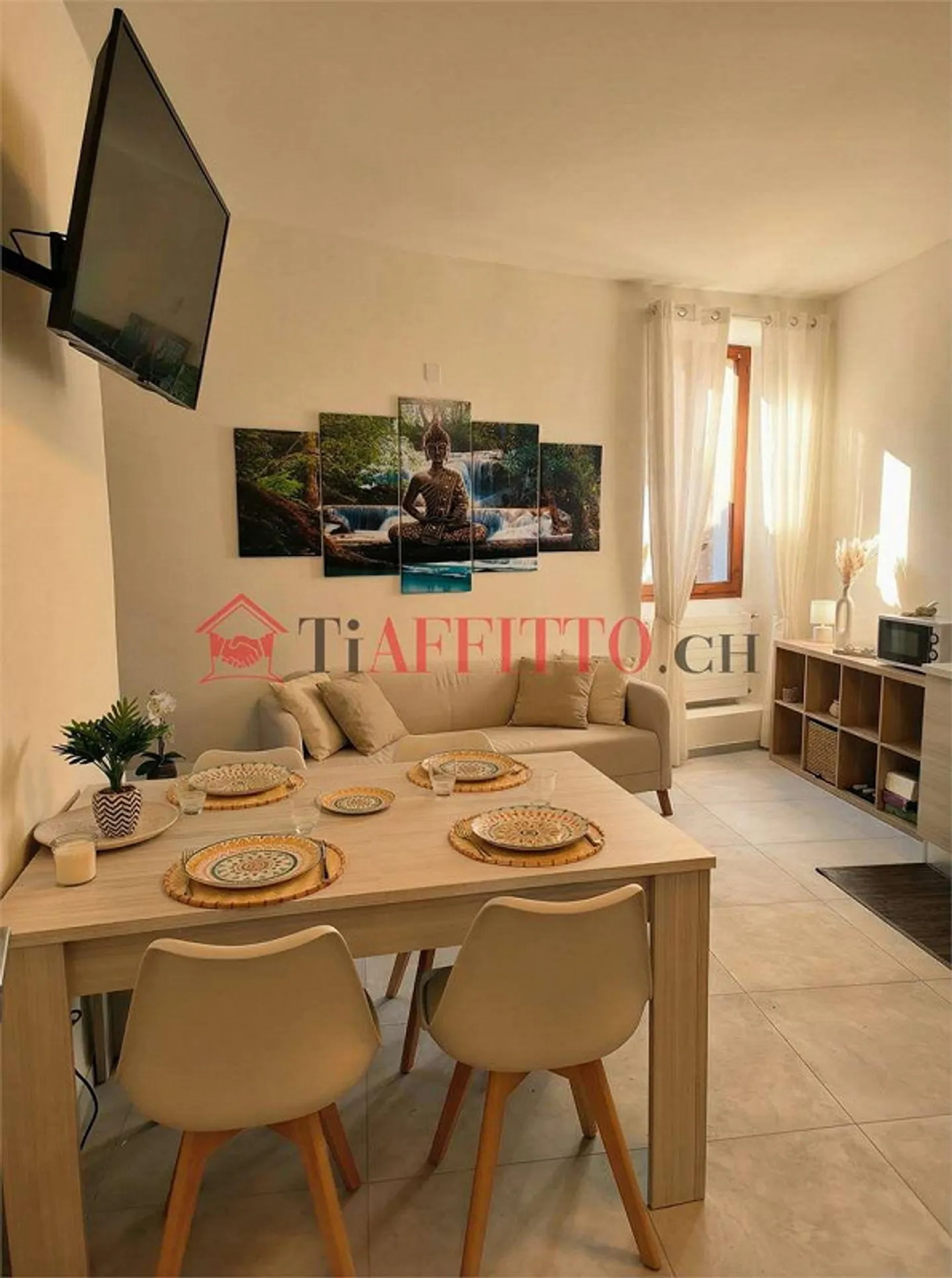 3.5 PIÈCES MEUBLÉES AU COEUR DE MORCOTE - LA PERLE DU CERESIO - Photo 2 sur 13