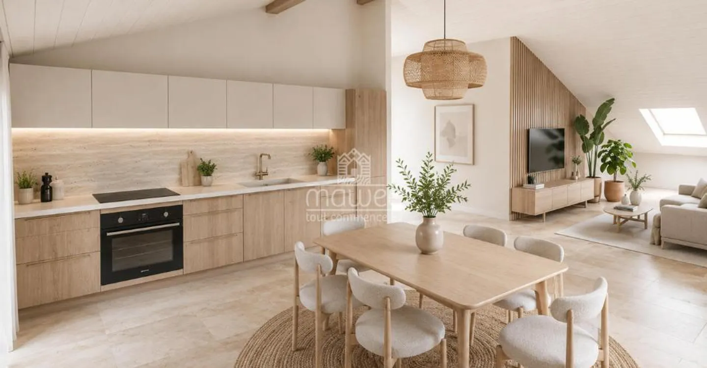 Superbe appartement 3,5 pièces - Photo 2 sur 13