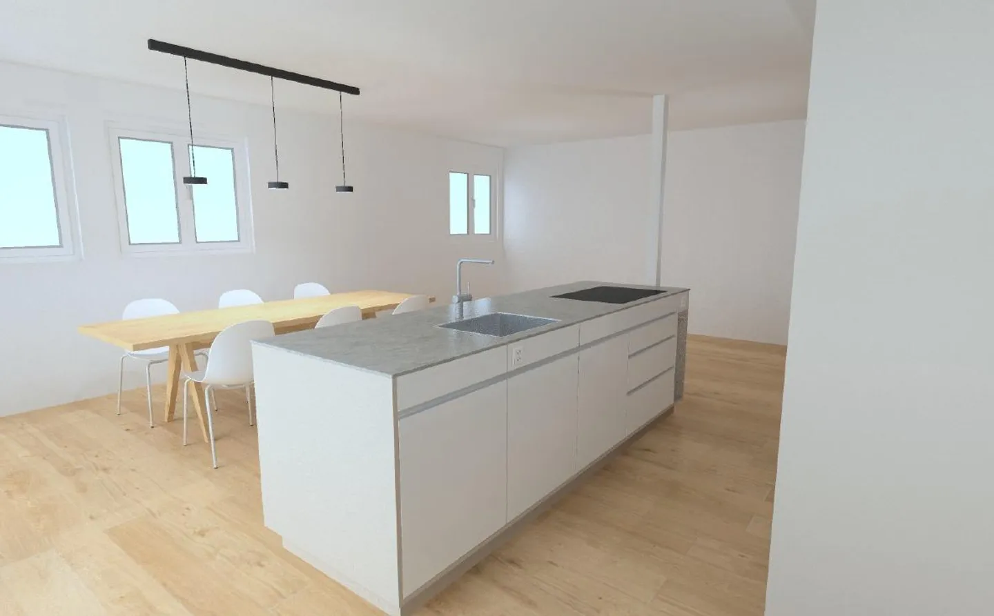 Kernsanierte Wohnung in Alpnach - Foto 2 von 6