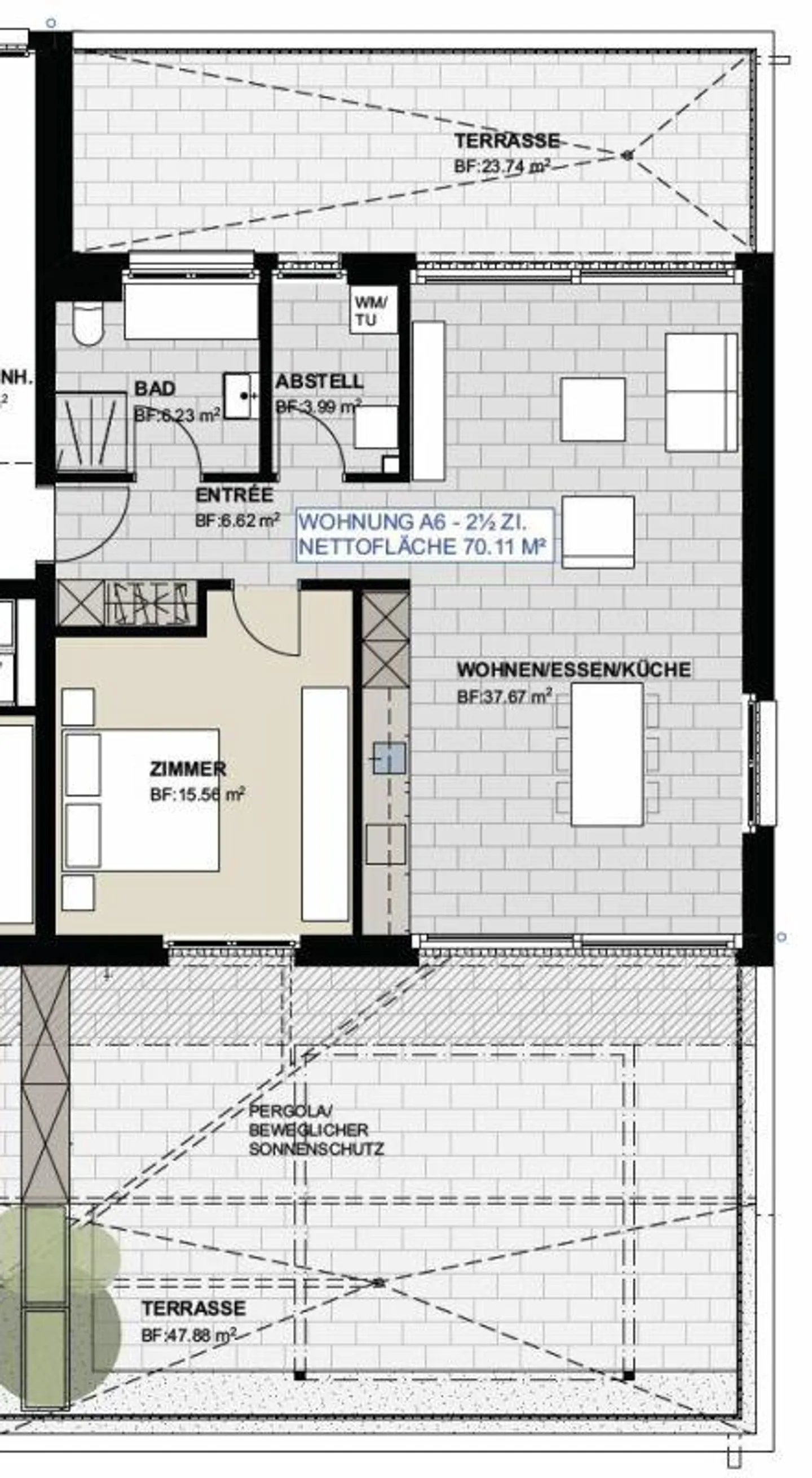 Appartamento attico perfetto per single - Sviluppo WYGÄRTLI - Foto 9 di 10