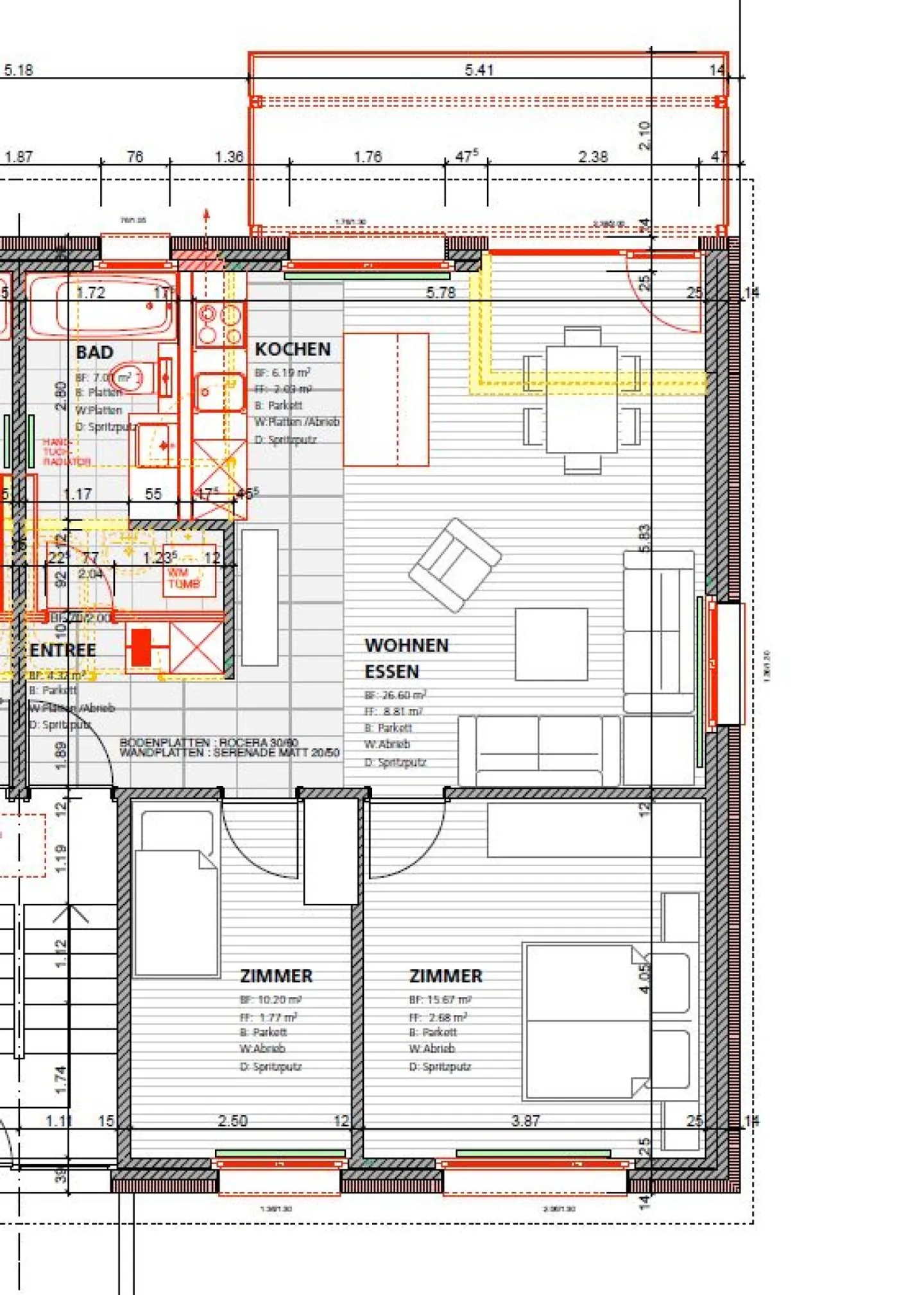 Appartement 3,5 pièces Rez-de-chaussée - Photo 10 sur 10