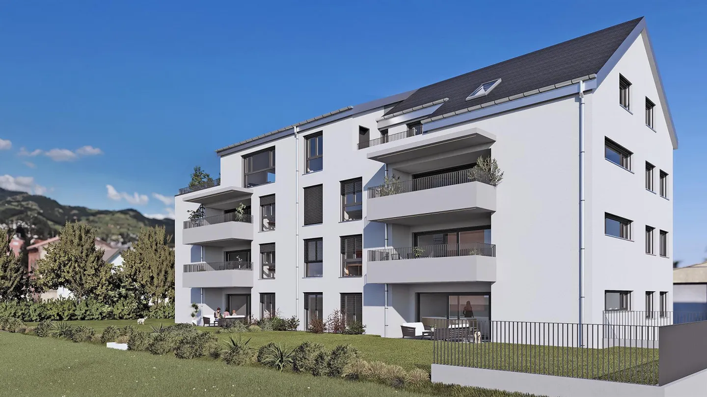 NOUVEAU "Atria Solis" - Appartement de 4,5 pièces avec bureau au 1er étage - Photo 5 sur 9